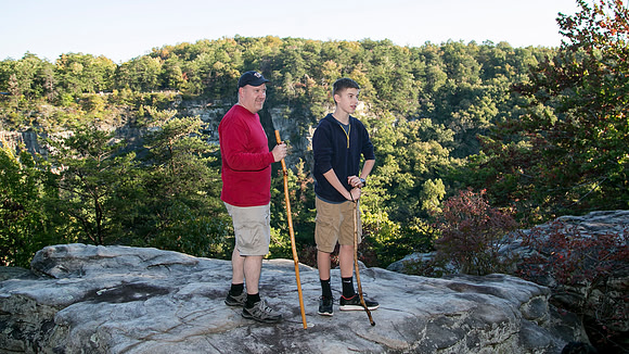 Friday (10/17) - Cloudland Canyon