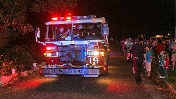 Wednesday (12/23) - Santa Visits Clifton Neighborhood