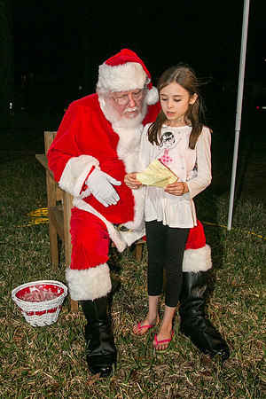 Wednesday (12/23) - Santa Visits Clifton Neighborhood