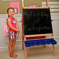 Anneliese's First Day of School