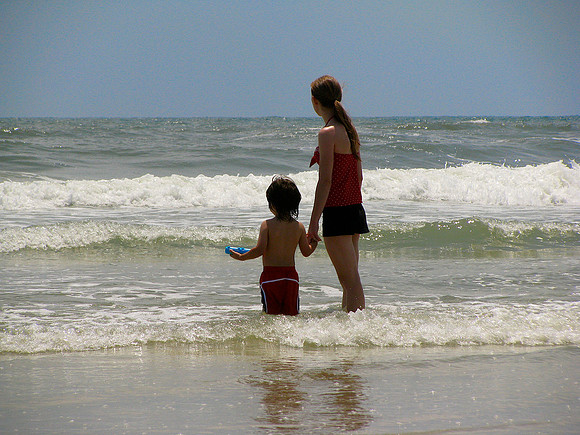 Sunday - First Day at the Beach