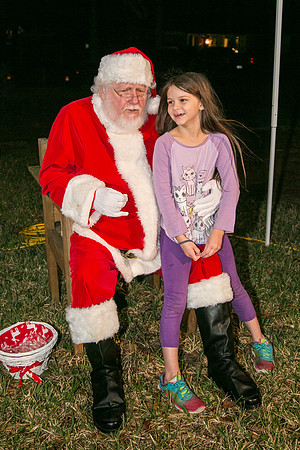 Wednesday (12/23) - Santa Visits Clifton Neighborhood