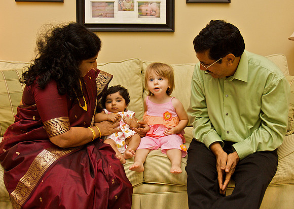 Kavita's Mom & Dad, along with Rohini & Anneliese