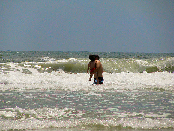 Sunday - First Day at the Beach