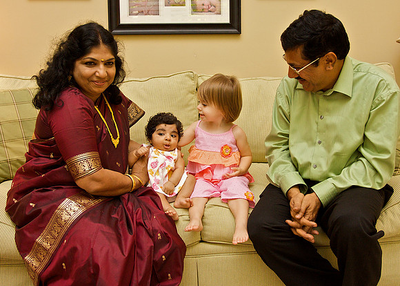 Kavita's Mom & Dad, along with Rohini & Anneliese