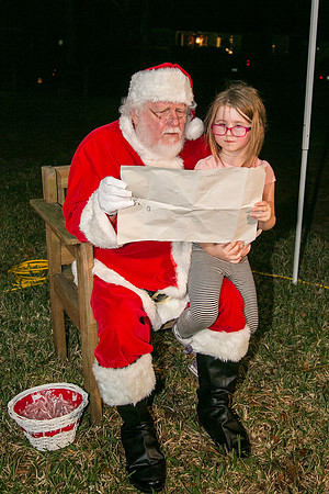 Wednesday (12/23) - Santa Visits Clifton Neighborhood
