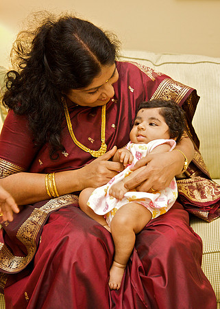 Kavita's mom and Rohini