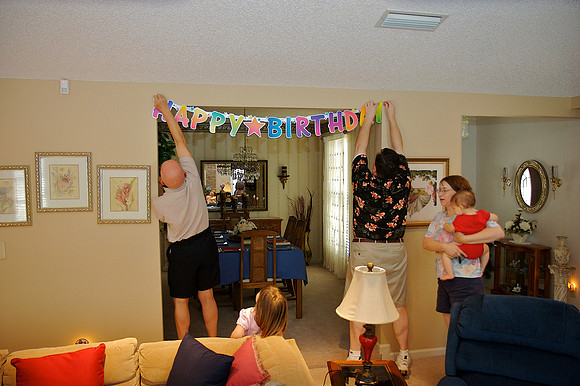 Saturday - Molly's Birthday Party