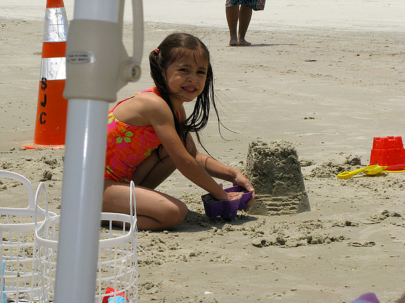 Sunday - First Day at the Beach