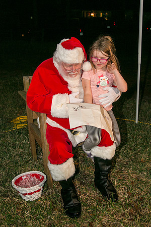 Wednesday (12/23) - Santa Visits Clifton Neighborhood