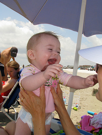Sunday - First Day at the Beach