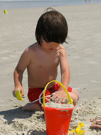 Sunday - First Day at the Beach