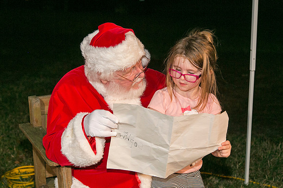 Wednesday (12/23) - Santa Visits Clifton Neighborhood