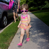 Pool Time For Anneliese & Asher