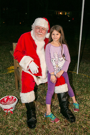 Wednesday (12/23) - Santa Visits Clifton Neighborhood