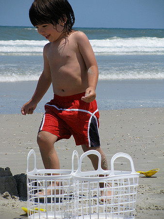 Sunday - First Day at the Beach